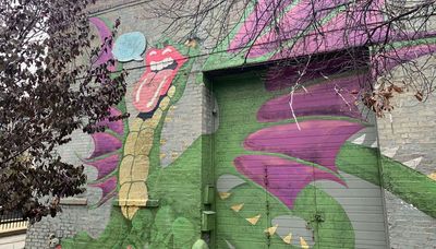 Hey, Mick Jagger, this artist pays homage to the Rolling Stones with her Near West Side murals