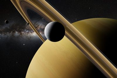 Toxic gas hints at life on Saturn's moon