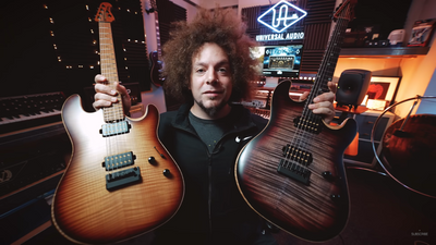 “I’m not supposed to talk about these”: Rabea Massaad lifts the curtain on his two new Music Man signature guitars – and they’re looking mighty fine indeed