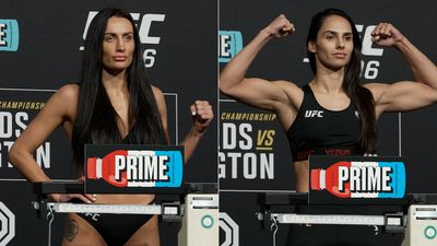 UFC 296 official weigh-in video highlights and photo gallery