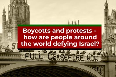Boycotts and protests – how are people around the world defying Israel?