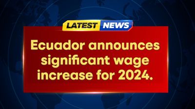 Ecuador's 2024 Monthly Minimum Wage Boosted to 0