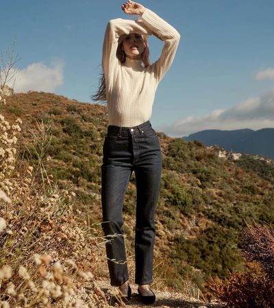 Breathe Easy, Low-Rise Denim Is Headed Out and These Flattering High-Rise Jeans Are on the Rise