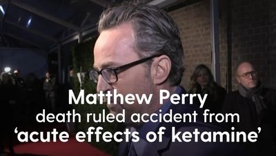 Matthew Perry death ruled accident from ‘acute effects of ketamine’