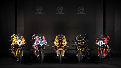 Ducati Celebrates 2023 Victories With Five Panigale Race Replicas