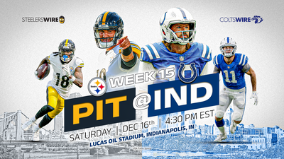 Colts vs. Steelers: How to watch, stream, listen in Week 15