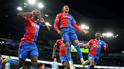Premier League: Michael Olise's late penalty rocks Man City as Crystal Palace hold champions