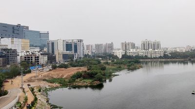 Durgam Cheruvu on the throes of death