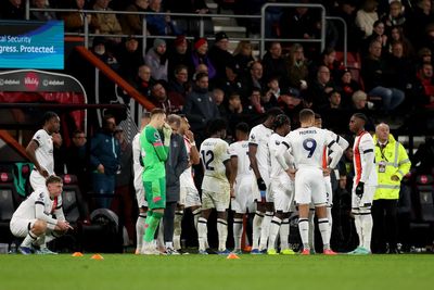 Luton’s Tom Lockyer suffers cardiac arrest as Bournemouth clash abandoned