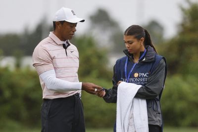 Tiger Woods had a new caddie at the 2023 PNC Championship – his daughter Sam