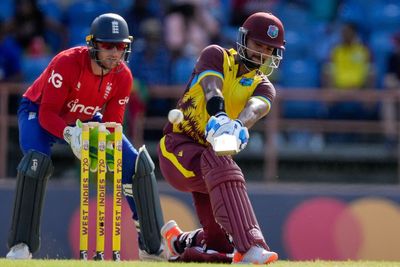 Nicholas Pooran blasts 82 as West Indies set England 223 to win T20