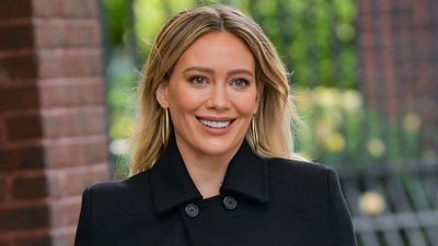 The evolution of Hilary Duff's entryway shows the value of transitional style that can be adapted over the years