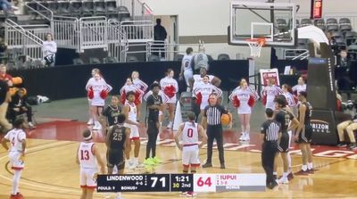 LeBron James Jersey-Wearing Fan Tries to Check Into College Basketball Game