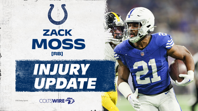 Colts’ Zack Moss suffers arm injury vs. Steelers