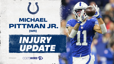 Colts’ Michael Pittman Jr. ruled OUT after nasty hit