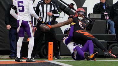 Bengals’ Tee Higgins Says He Took a ‘Wild Guess’ Reaching for Incredible TD vs. Vikings