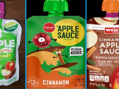 The FDA is investigating whether lead in applesauce pouches was deliberately added