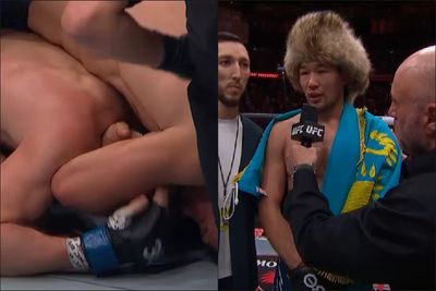 UFC 296 results: Shavkat Rakhmonov rear-naked chokes Stephen Thompson, calls for title shot