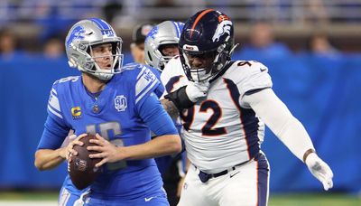 Jared Goff throws 5 TD passes in Lions’ rout of Broncos