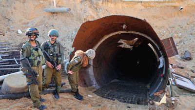 Largest Hamas tunnel so far uncovered near Gaza border, Israeli army says