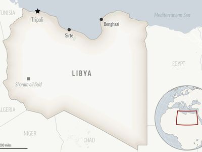 More than 60 people drowned when a migrant vessel capsized off Libya, U.N. says