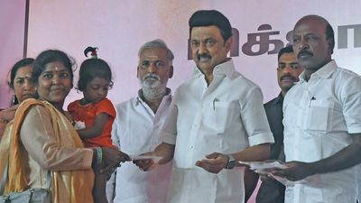 Cyclone Michaung: T.N. Chief Minister M.K. Stalin launches cash assistance of ₹6,000 for flood-affected families