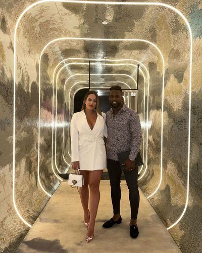 Guillermo Heredia Celebrates Good News with His Supportive Wife