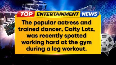 Caity Lotz Demonstrates Strength with Intense Leg Workout at Gym