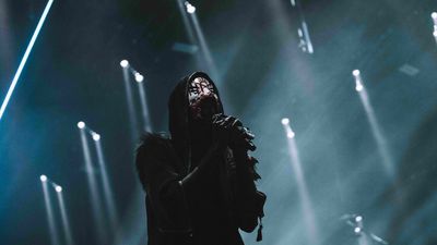 "He's not well...you guys gotta be loud." Watch Vessel take a step back from singing at last night's historic Sleep Token show at Wembley Arena, as band reveal startling new, nu metal-style masks