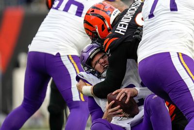 Watch: Vikings QB Nick Mullens throws the worst interception you’ll see