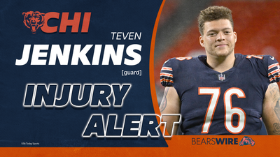 Bears OL Teven Jenkins ruled out with concussion