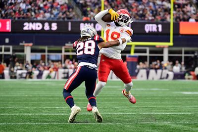Kadarius Toney with another gaffe as Pats wind up with interception