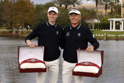 Bernhard Langer, son Jason make history with 2023 PNC Championship win