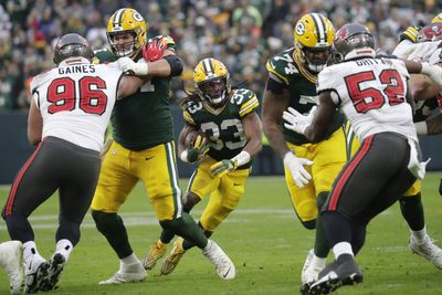 Packers RB Aaron Jones provides early spark for offense in return vs. Bucs