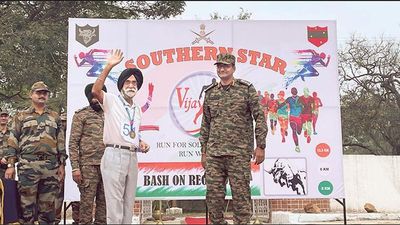 Indian Army organises Vijay Diwas Bison Run