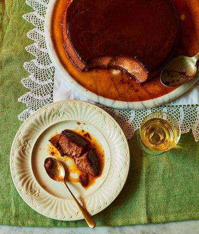 Rachel Roddy’s recipe for bonet, or chocolate and amaretti set pudding