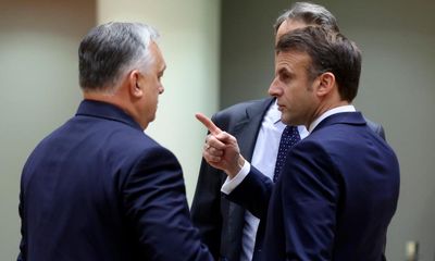Orbán must not hold EU hostage over Ukraine, Macron says