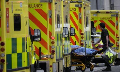 ‘It’s going to be a terrible winter’: ambulance queues warn of early crisis for NHS