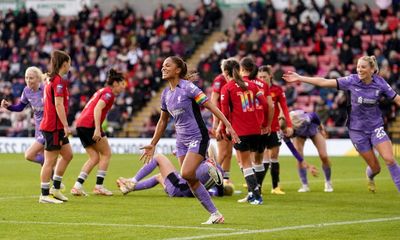 WSL roundup: Liverpool fightback stuns Manchester United, Chelsea open gap
