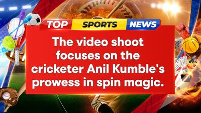 Spinner's Artistry: Anil Kumble's Dynamic Poses and Ever-Present Smile