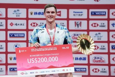 Viktor Axelsen's Triumph at HSBC World Tour Finals Celebrated