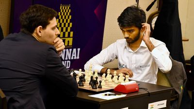 Gukesh beats Alexandr Predke, leads with Harikrishna