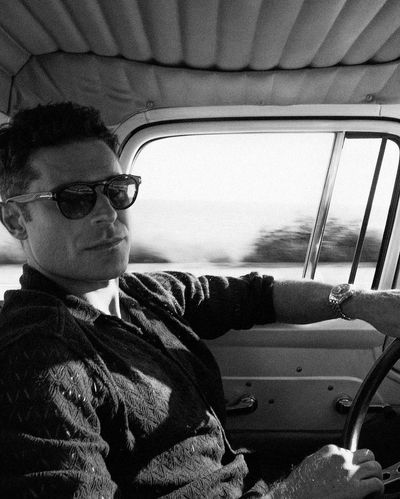 Zac Efron Showcases Boxing Prowess, Drives Car, Sports Vest Poses