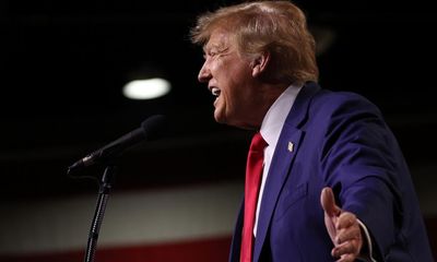 Trump’s ‘dehumanising and fascist rhetoric’ denounced by top progressive