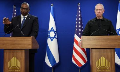 US defence secretary reasserts support but urges Israel to change tactics in Gaza