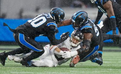 Panthers DT Derrick Brown brutally roasted the aimless Falcons after Carolina’s embarrassing upset win