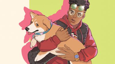 Teen inventor Dudley Datson teams up with a talking dog in the print edition of Scott Snyder and Jamal Igle's sci-fi adventure