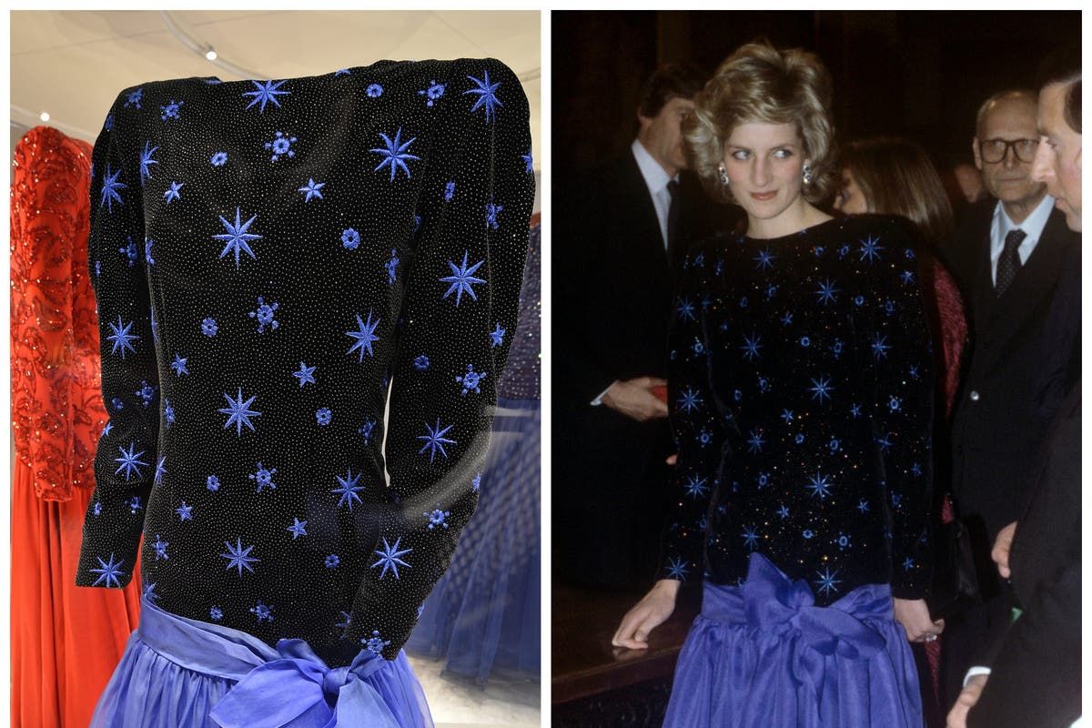 Princess Diana’s Jacques Azagury Evening Gown Fetches…