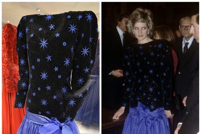 Princess Diana’s Jacques Azagury evening gown fetches more than $1million to set auction record