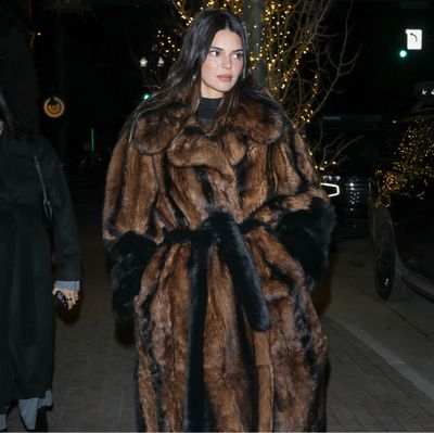 Kendall Jenner Is Unbothered Post-Bad Bunny Breakup in a $27,000 Fur Coat